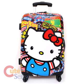 Sanrio Hello Kitty Luggage Suit Case 20in Loungefly 5