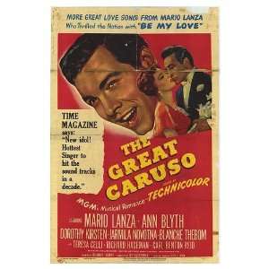  Great Caruso Original Movie Poster, 27 x 40 (1951)