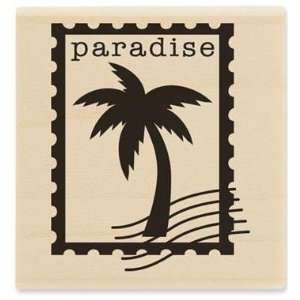  Paradise Postage   Rubber Stamps Arts, Crafts & Sewing