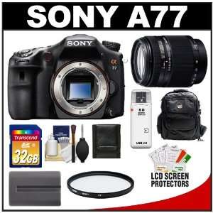  A77 Translucent Mirror Technology Digital SLR Camera Body with DT 18 