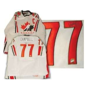  Cassie Campbell Signed White Team Canada Replica Jersey 