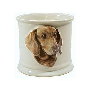  Sculpted Dachshund Votive Candle