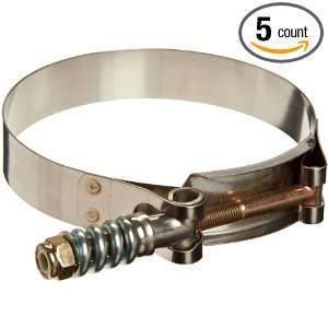  TBLS Series Stainless Steel 300 Spring Hose Clamp, 3.53 Min Clamp 