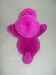 GAF BARNEY Purple DINOSAUR DOLL Plush Stuffed Animal 13  