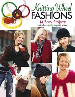 Knitting WHEEL Fashions 14 PROJECTS Patterns Book IDEAS  