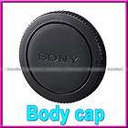 Camera body cap cover fr Sony Alpha DSLR A77 A65 A55 A35 A900 A700 