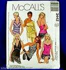 McCalls 3442 5 Sexy Cool Summer Tops Pattern M Lg NEW