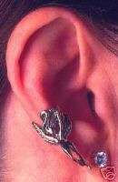 FAIRY EAR CUFF Sterling Silver Hand Crafted Jewelry NEW  