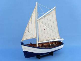 Sea Ya 14 Fishing Boat Model Wooden Replica  