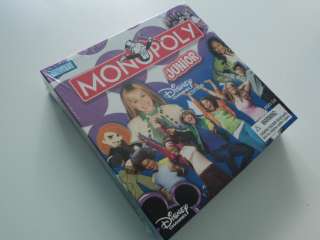 Monopoly Junior Jr Disney Channel edition NIB Sealed  