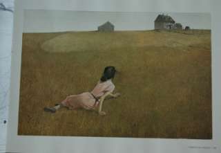 1968 Andrew Wyeth by Richard Meryman HB 1st Printing Oversized Art 