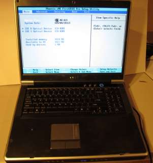 Notebook D9T D900T (generic alienware) P4 3.8GHz 2GB RAM (2) 6GB hdd 