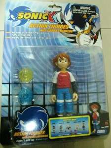 SONIC CHRIS ACTION FIGURE WITH CHAOS EMERALD 5 NEW MOC  