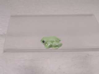 Klima Miniature Porcelain Lucky Frog w/Card NEW  