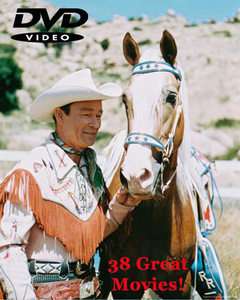 38 WESTERN MOVIES BOX SET DVD NEW ROY ROGERS DALE EVANS  