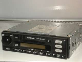 Subaru AM/FM Cassette Factory Car Radio Stereo Model Number 