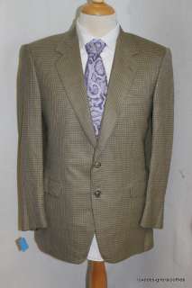   ** 100 % CASHMERE SPORT COAT JACKET BLAZER SZ 42 R #412