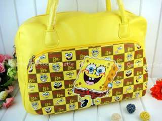 SpongeBob Squarepants Large Shoulder Tote Travel Bag 24  