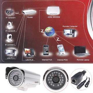 Apexis Wired IR Security IP Camera LED Nightvision  