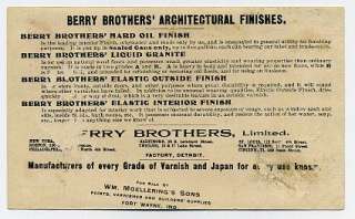 Berry Bros. Varnish trade card   Uncle Sam  