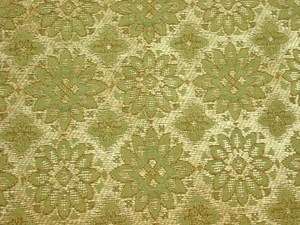 yards Kurt Beige Tan Green Brown Upholstery Fabric  
