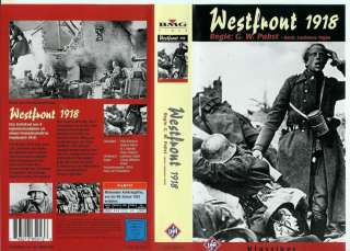 VHS   WESTFRONT 1918   UFA   FSK AB 16  