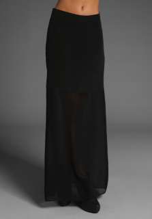 BY ALEXANDER WANG Long Skirt in Black  