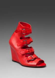 SURFACE TO AIR Buckle Sandal in High Red  