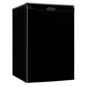 Danby Designer 2.5 cu. ft. Compact Refrigerator in Black DAR259BL at 
