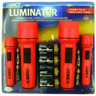   41 3480 Luminator Deluxe Flashlight Combo Pack 