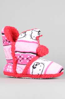 Hello Kitty Intimates The Hello Kitty Super Plush Bootie in Hot Pink 