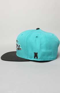   Crooks Snapback Cap in Aqua  Karmaloop   Global Concrete Culture