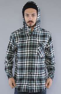 Matix The Hampshire Buttondown Hoody in Grey  Karmaloop   Global 