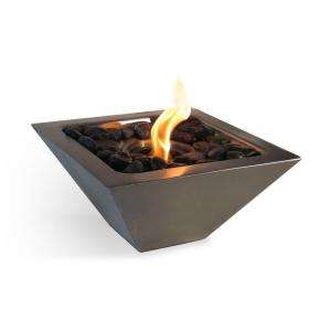 Anywhere Fireplace Empire Table Top Stainless Steel Ethanol Fireplace 