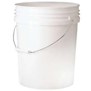 Leaktite 5 Gal. White Bucket (10 Pack) 05GL010 
