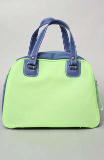 Paul Frank The Paul Frank Jelly Satchel in Lime and Navy  Karmaloop 