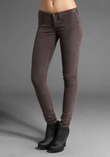JUICY COUTURE 5 Pocket Cord Leggings in Soft Mink  