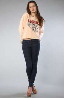 Rebel Yell The Unruly BF Pullover in Apricot  Karmaloop   Global 