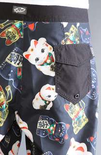 Vans The Lucky Cats Boardshorts in Black Cats  Karmaloop 