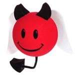 Happy Devil Antenna Topper Ball NIP  