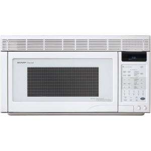 Sharp 1.1 Cu. Ft. Over the Range Convection Microwave in White R1871T 