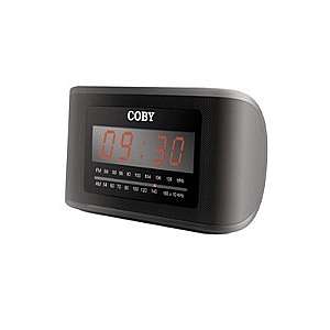 Coby CRA54 Digital AM/FM Alarm Clock Radio 