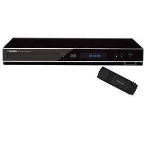 Toshiba BDX2500 Blu ray Player and Toshiba WLM 10UB1 Wireless LAN 