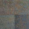 daltile 16 in x 16 in brazil multicolor slate floor and wall tile 46 