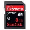 SanDisk SDHC Extreme 8 GB Speicherkarte 30MB Edition