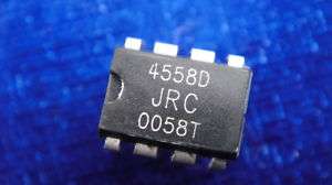 2pcs JRC4558D RC4558D OP AMP IC FOR TS9 TS808 NEW m  