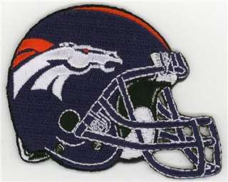 Denver Broncos Patch Iron On Helmet NFL AFC TOP QUALITY  