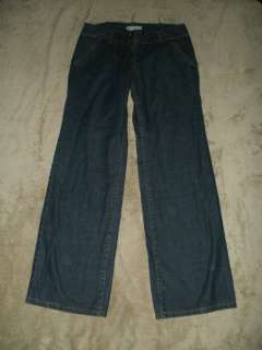 MICHAEL KORS 8 LOW rise TROUSER fit WIDE leg jeans 32x32.5  