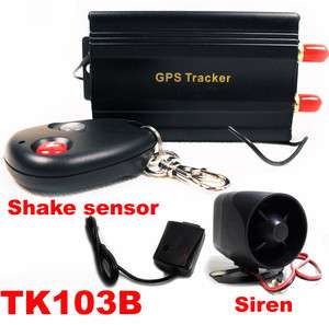 HOTGPS Tracker GPS car tracker TK103B&remote control,siren,shake 