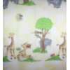 Wohnprofi Voile Kinderzimmer Vorhang Lustige Tiere (145X450 CM)